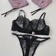 Load image into Gallery viewer, BLACK LACE